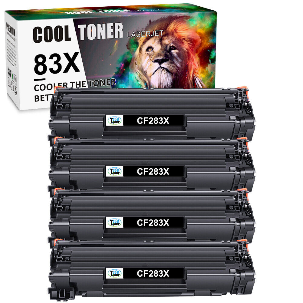 1-8 PACK CF283X 83X Toner Cartridge For HP LaserJet Pro  MFP M225dn M225dw LOT