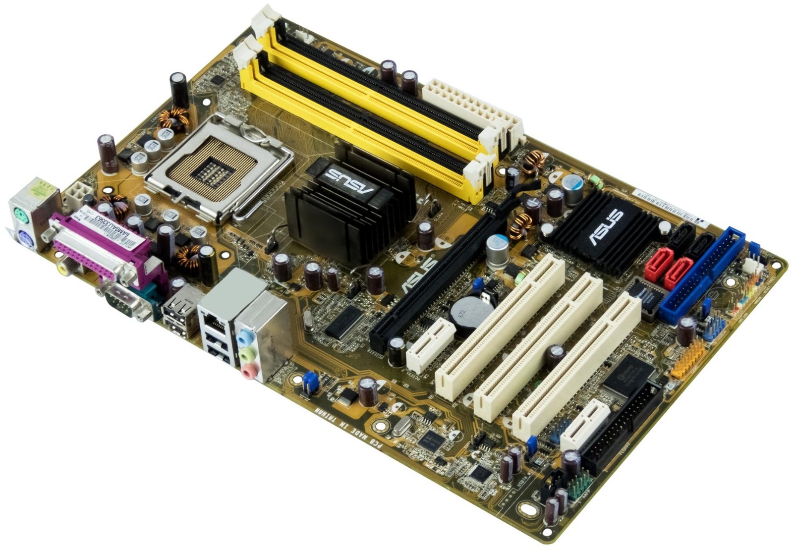 Motherboard ASUS P5PL2 s.775 DDR2 PCIe PCI ATX