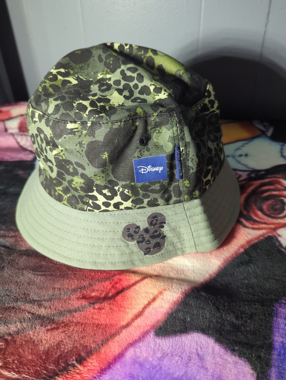 Disney Parks Animal Kingdom Mickey Ears Safari Spirit Jersey Bucket Hat