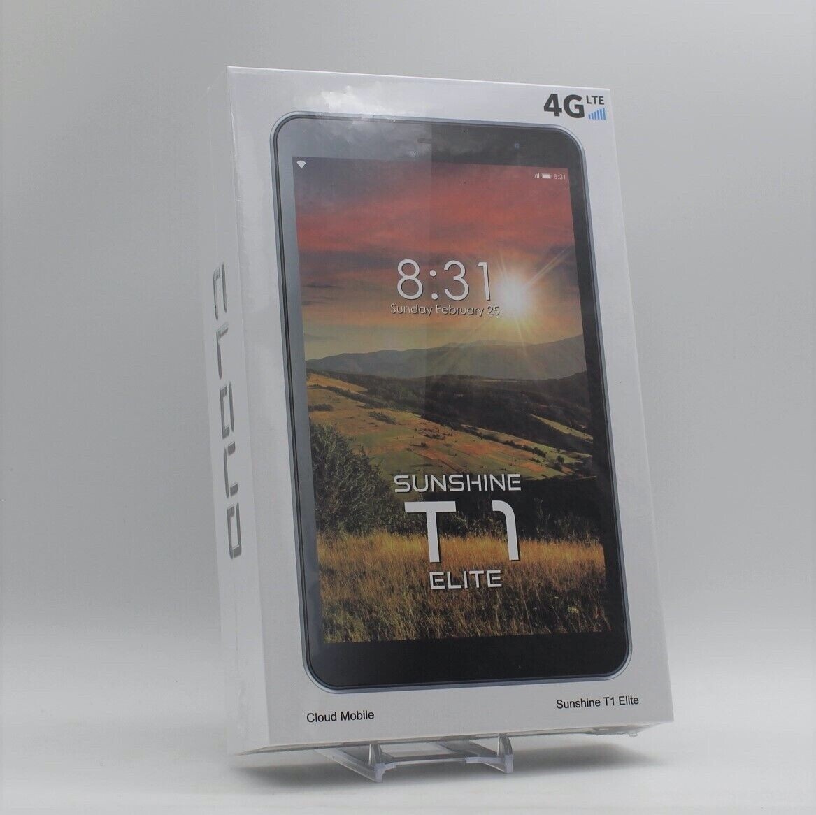 Cloud Mobile Sunshine T1 Elite Tablet 8" HD Display UNLOCK Open box 