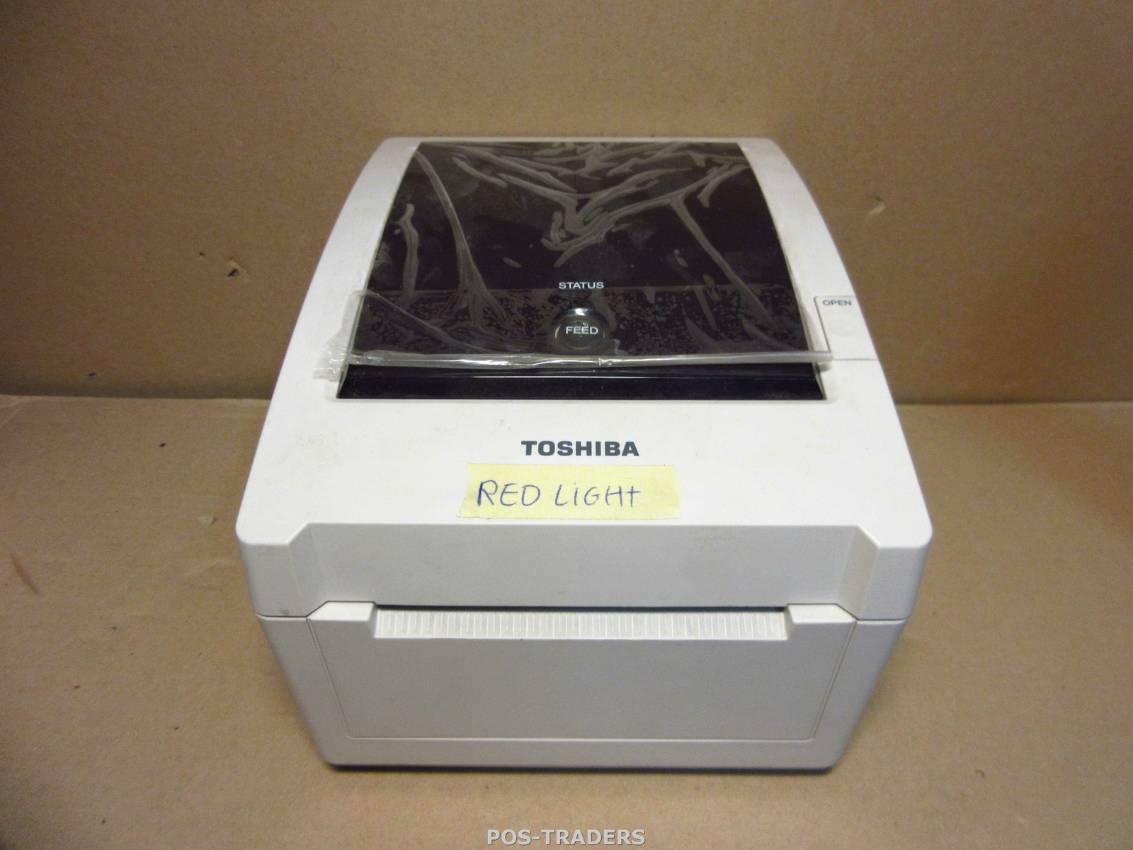 Toshiba B-EV4D Thermal Label Printer LAN 104mm B-EV4D-GS14-QM-R -RED ERROR LIGHT