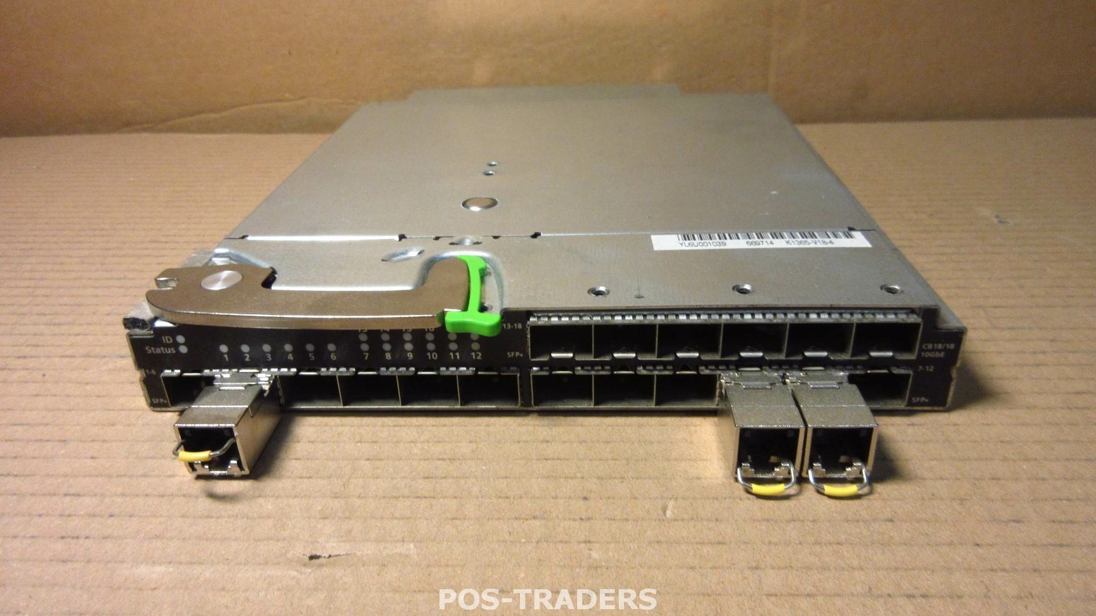 Fujitsu A3C40119673 X2 10Gb Pass-Thru - INCL 3X SFPS - FROM PRIMERGY BX900 S1