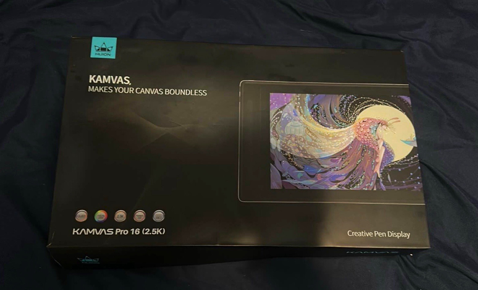 HUION Kamvas Pro 16 (2.5K)Creative Pen Display Graphics Drawing Tablet/BRAND NEW