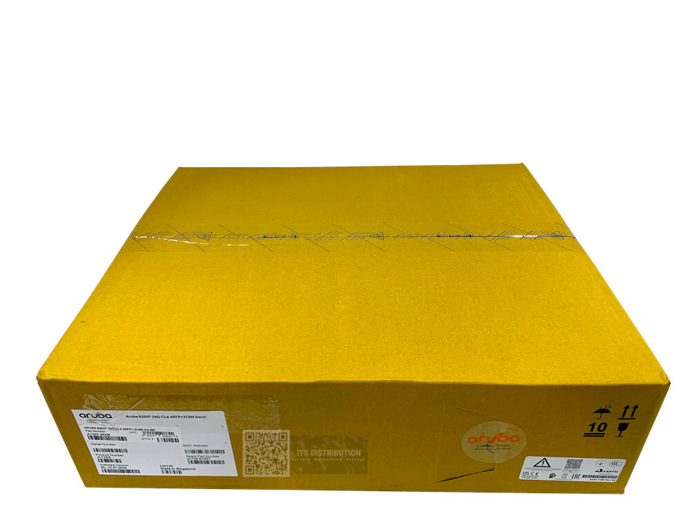 JL725A I HPE Aruba 6200F 24G CL4 4SFP+ 370W Switch NEW SEALED