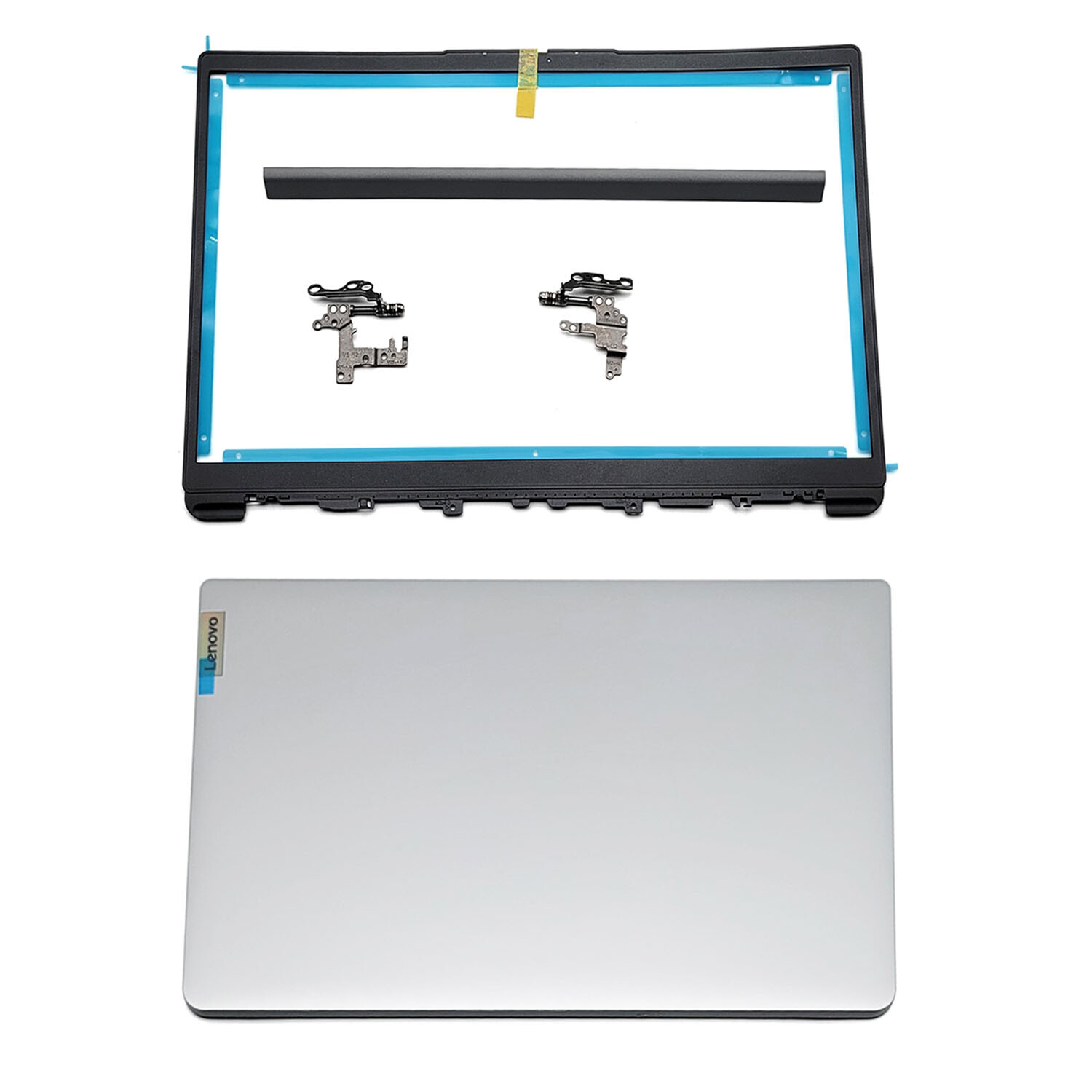 For Lenovo IdeaPad 1 15ADA7 15AMN7 Back Cover+Hinge+Bezel+hinges cover Silver