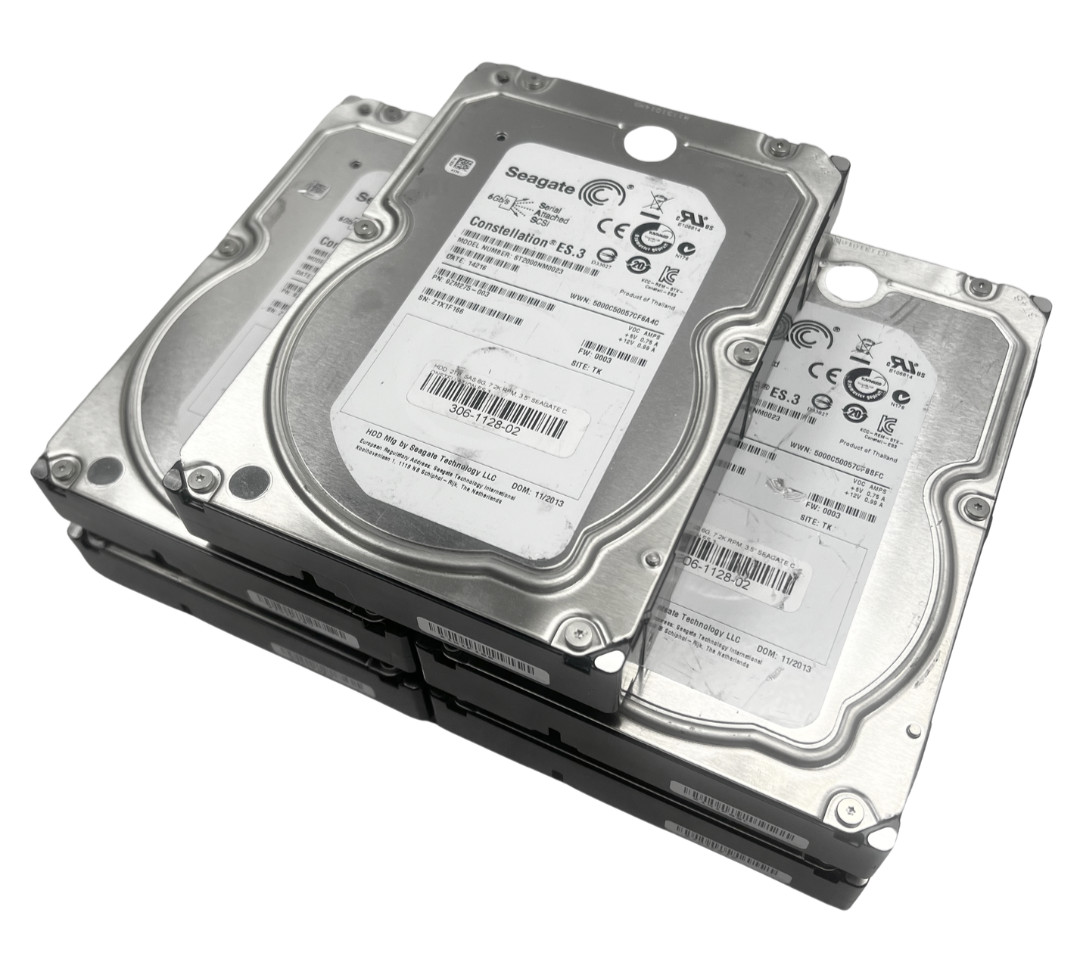 (LOT OF 5) Seagate Constellation ES.3 2TB 7.2K SAS 3.5" HDD 6Gb/s ST2000NM0023