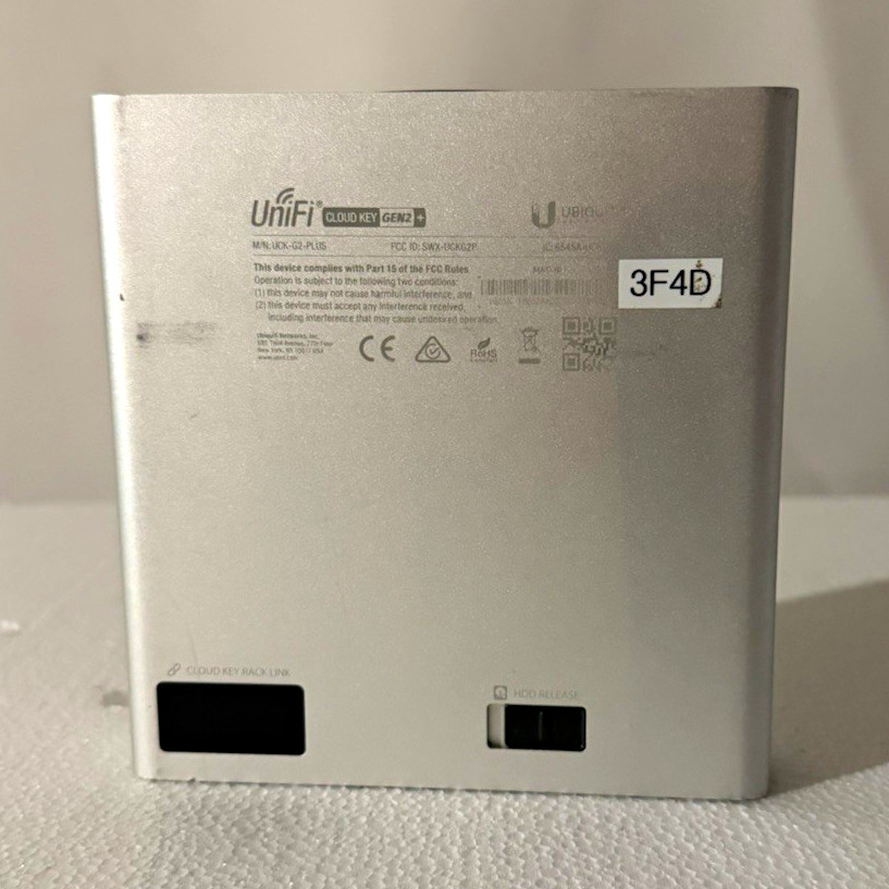 Ubiquiti UniFi Cloud Key Gen2+ Network Appliance UCK-G2-PLUS