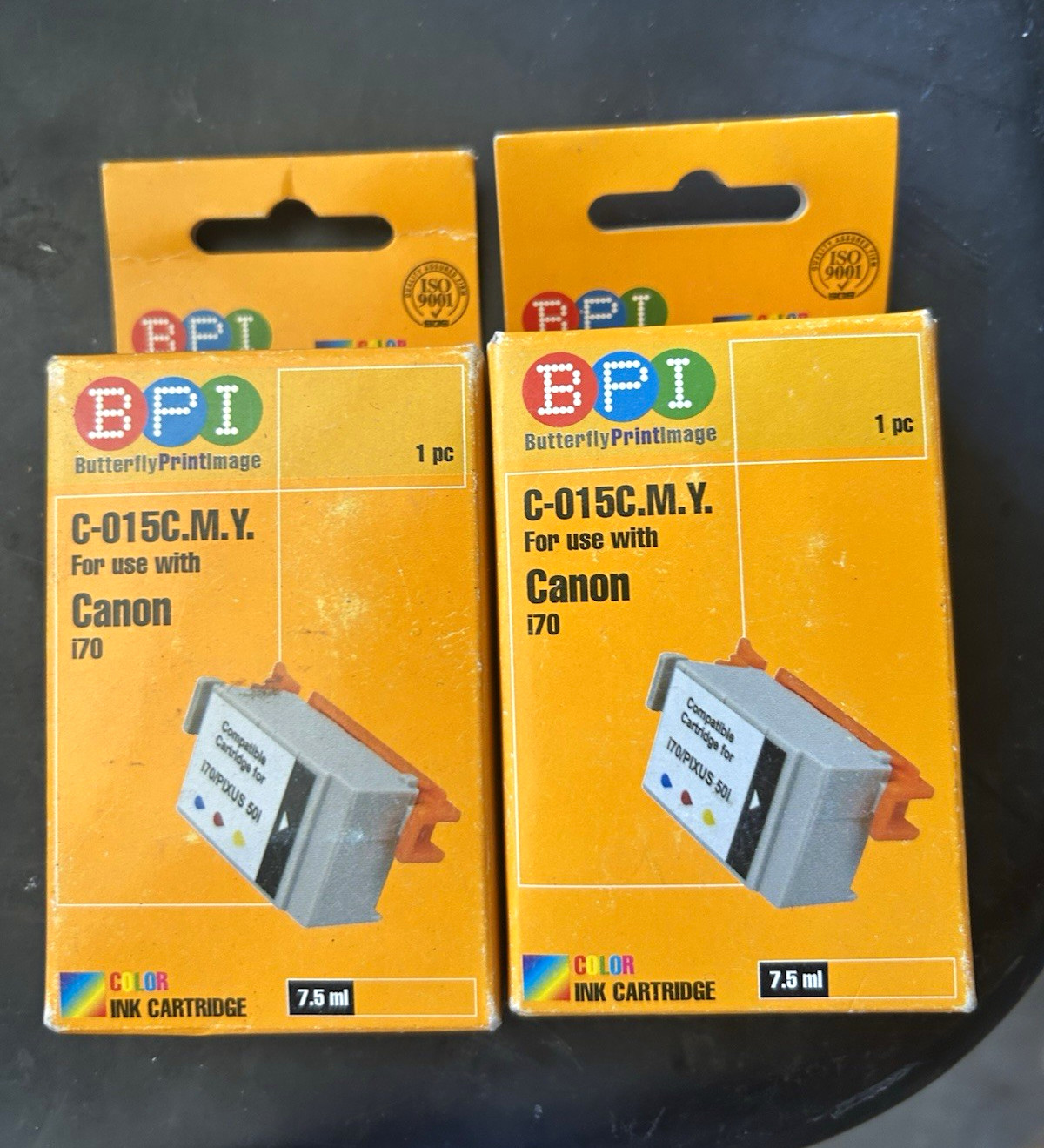ButterflyPrintImage Tri-Color Inkjet Cartridge C-015C.M.Y. For Canon i70