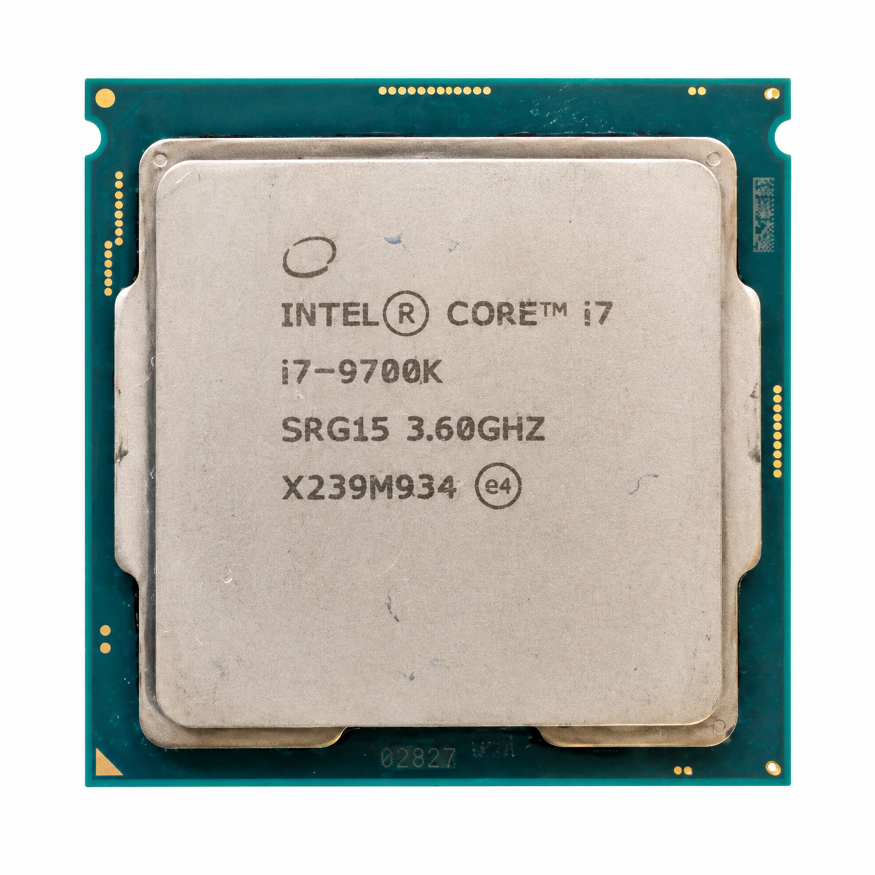 Intel Core i7-9700K 3.6GHz 8-Core LGA1151 12MB Unlocked Desktop CPU SRG15