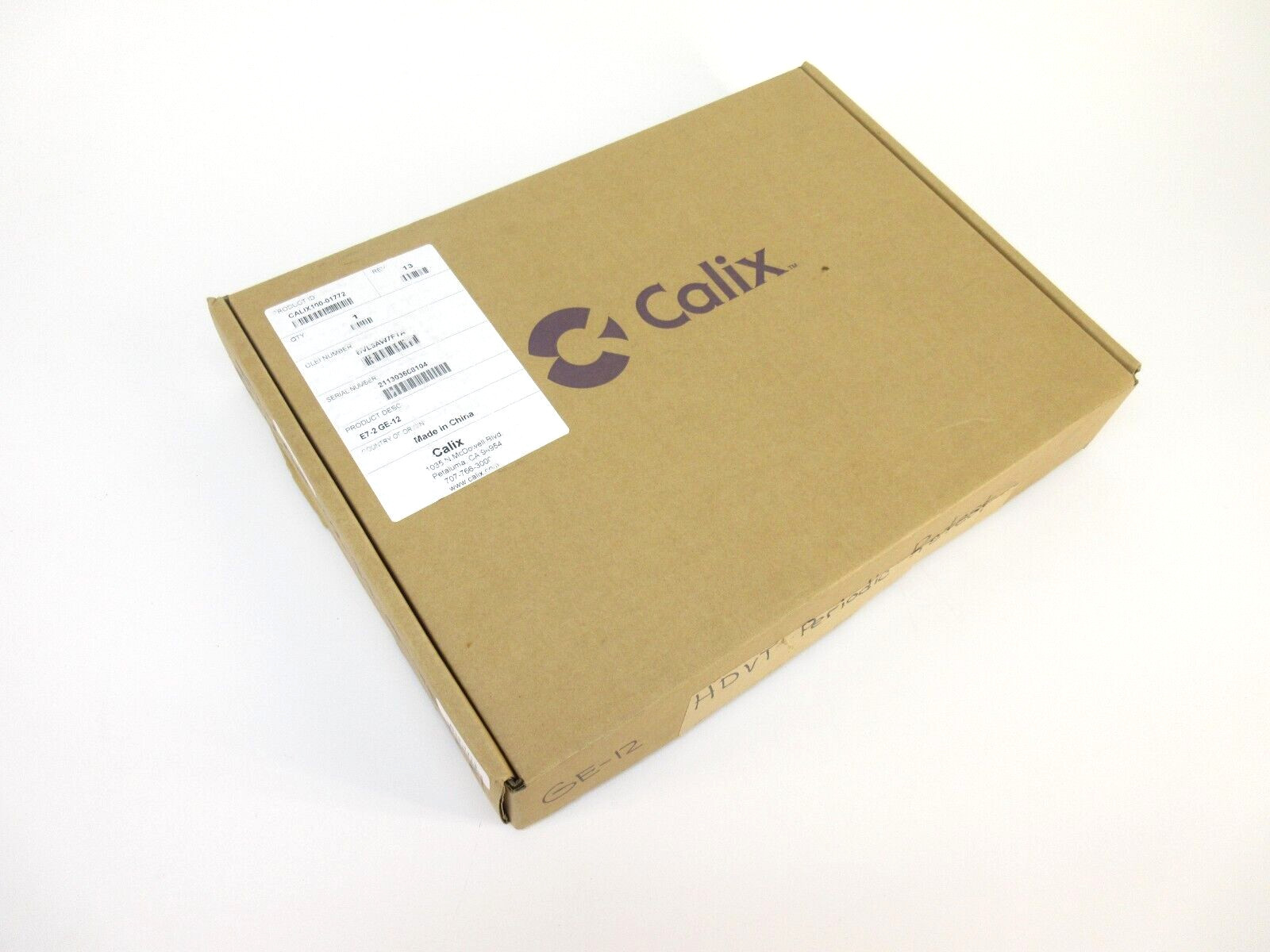 Calix E7-2 GE-12 AXOS Line Card CALIX100-01772