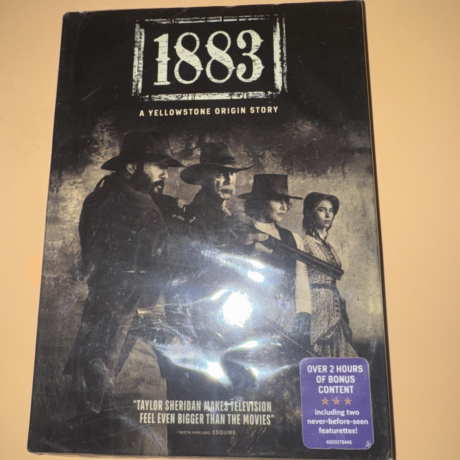 1883: A Yellowstone Origin Story (DVD, 2022, 4-Disc Set)