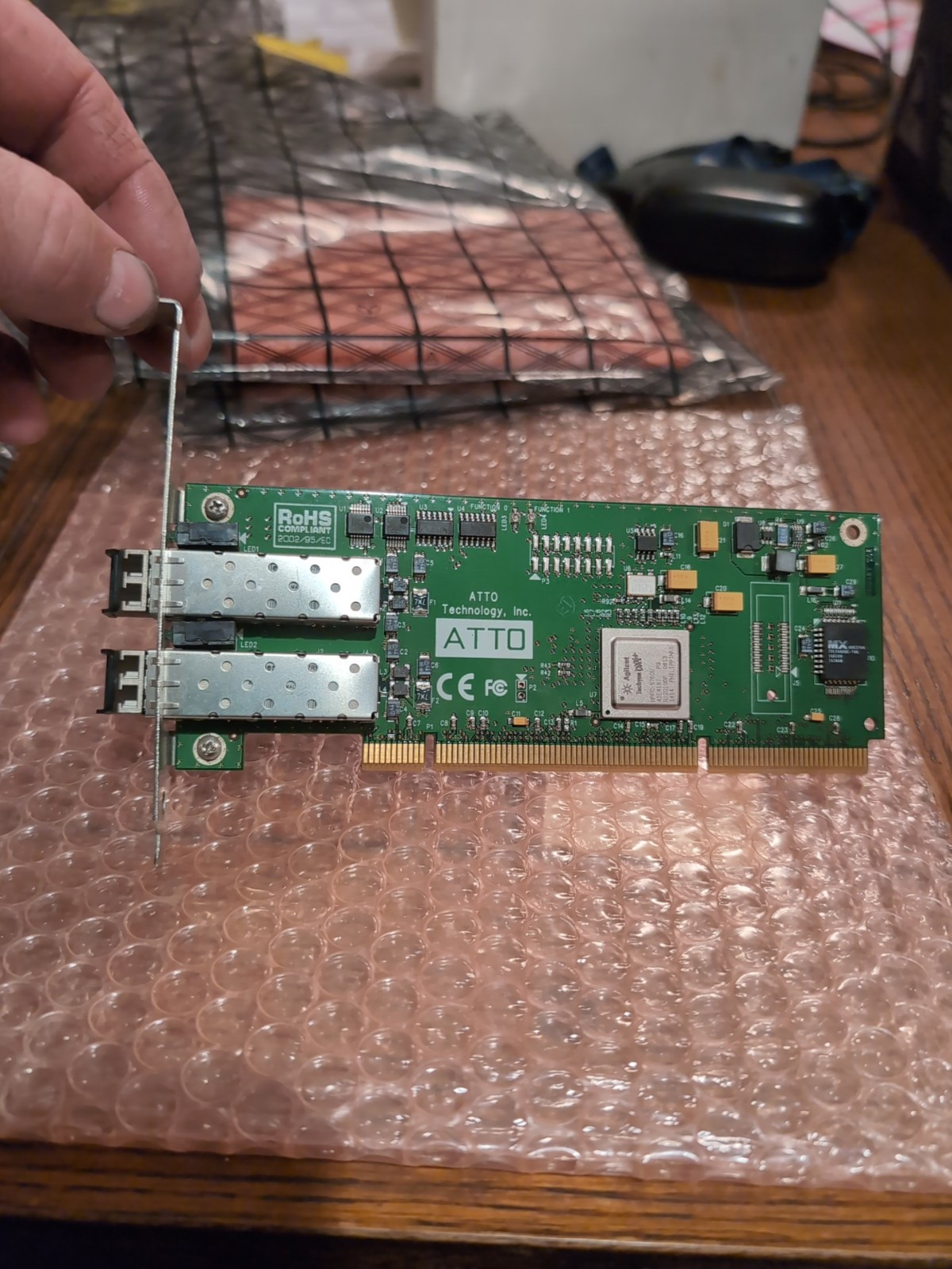 ATTO Technology Celerity FC42XS 4Gb FC Dual-Channel PCI-X Host Adapter