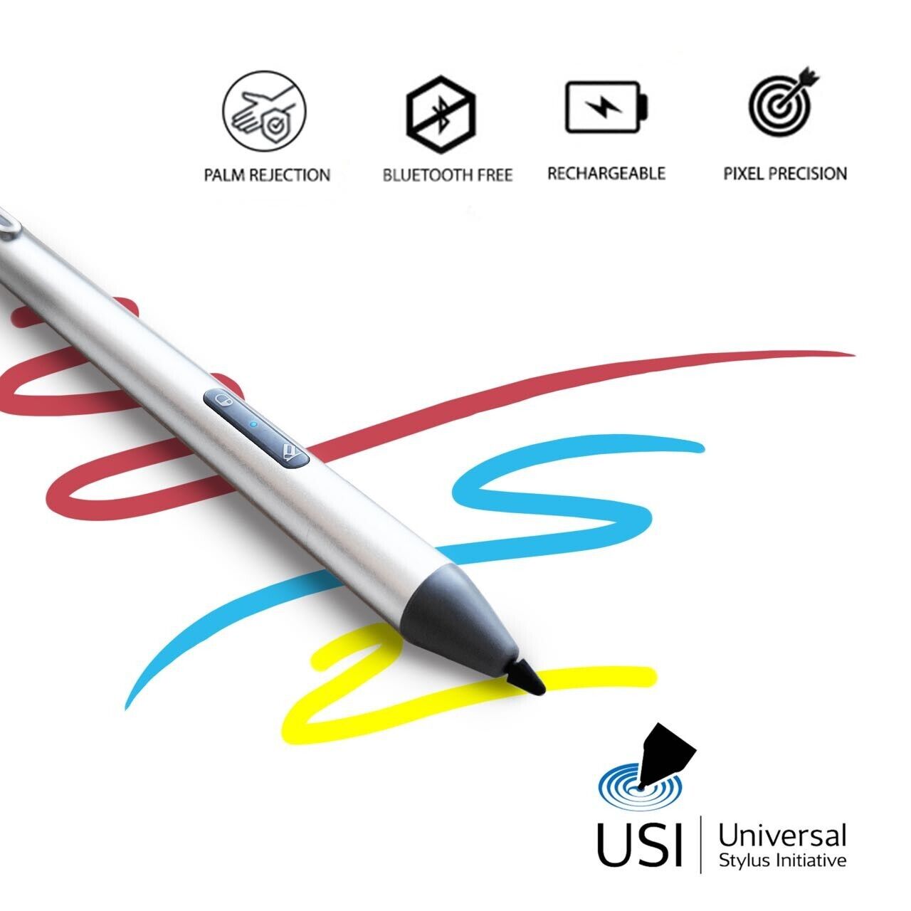 USI Stylus Pen  Universal Active for  Chromebook HP Asus Lenovo Samsung Acer