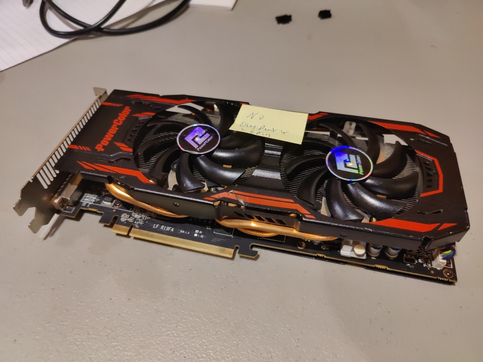 POWERCOLOR AXR9 280 3GBD5-T2DHE/OC RADEON R9 280X 3GB GDDR5 Graphics card #75289