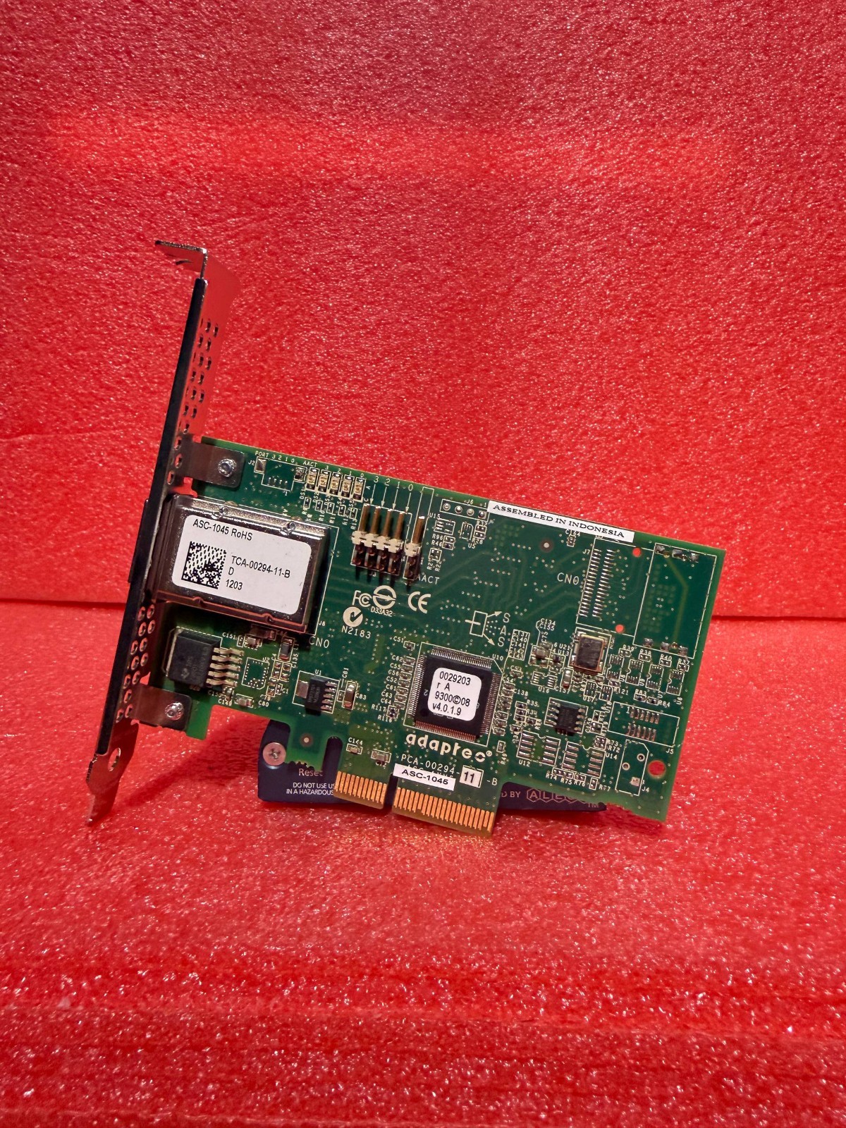 ASC-1045 ADAPTEC PCI-EXPRESS SAS RAID CONTROLLER CARD High Profile Bracket