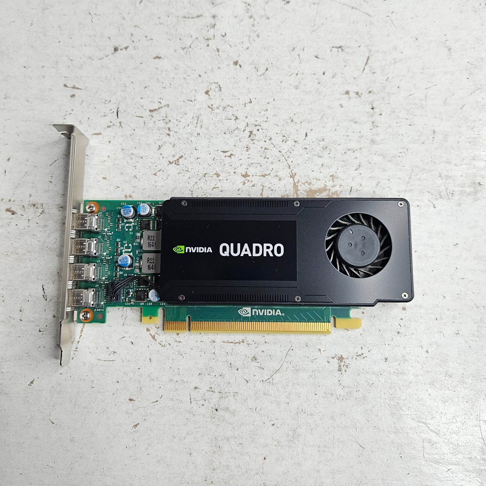 PNY NVIDIA Quadro K1200 4GB GDDR5 PCIe 4x Mini DP Graphics Card High Profile