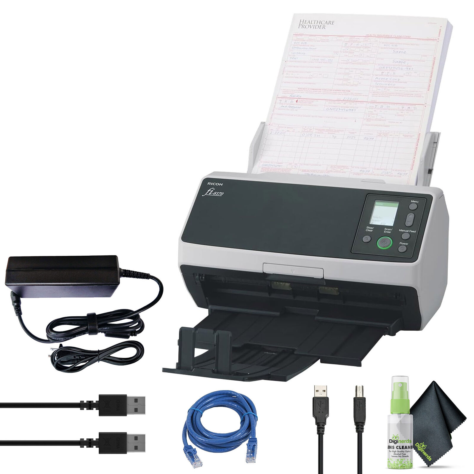 RICOH fi-8170 Professional High Speed Color Duplex Document Scanner