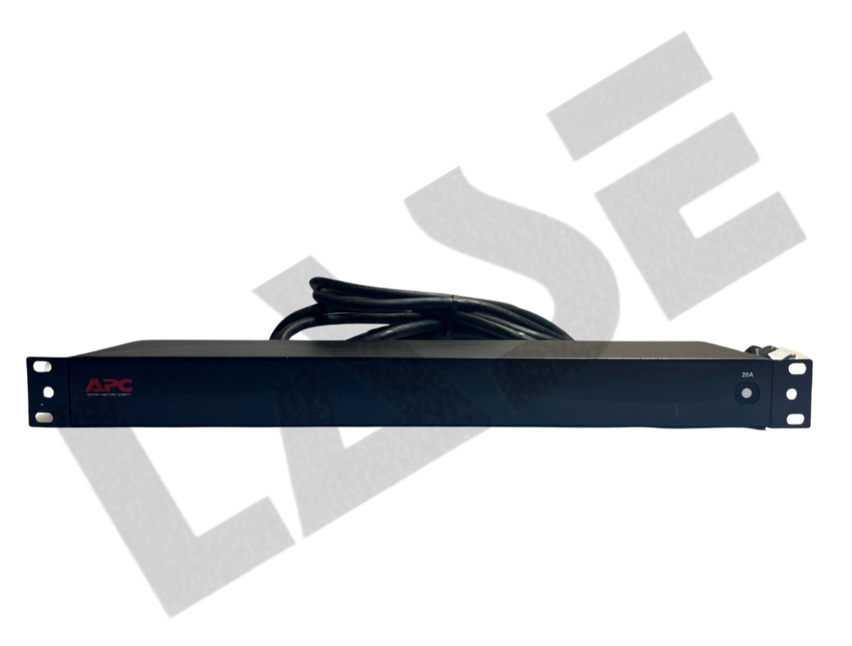 APC (AP9556) Rack Mount, Basic 1U, 20A, 120V, (10)5-20; 5-20P 10 Outlets