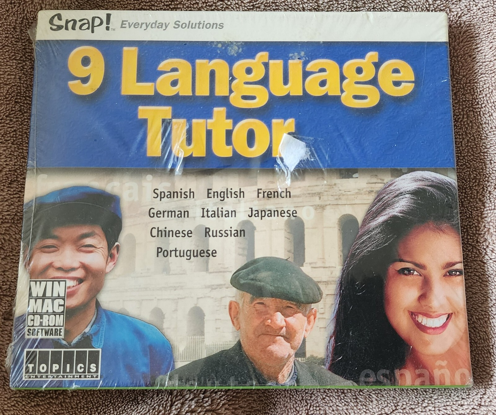 Snap 9 Language Tutor Software *Learn A New Language* - New
