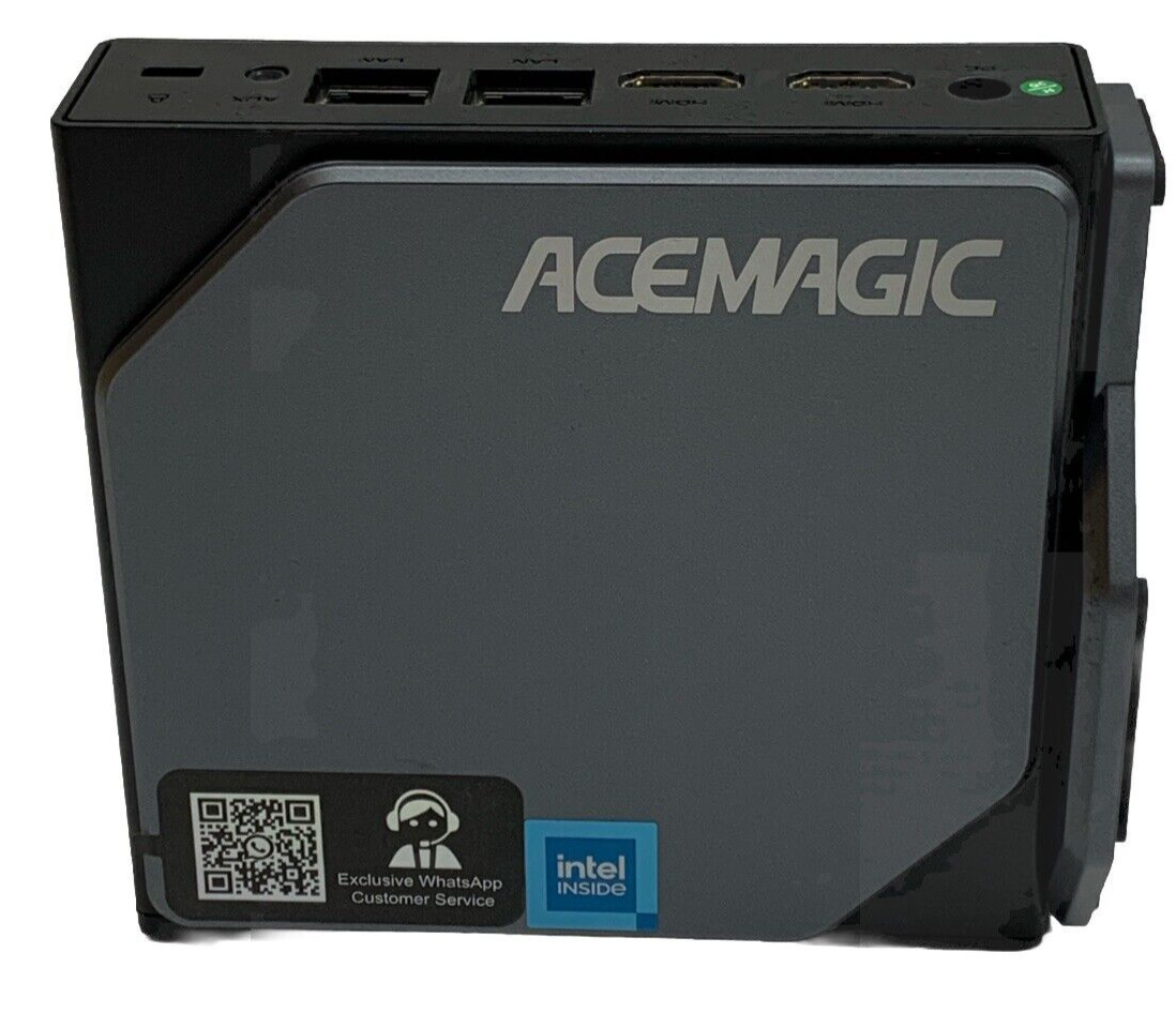 ACEMAGIC S1 Mini Desktop Computer PC 16GB RAM, 1TB ROM Alder Lake N95 CPU Gray