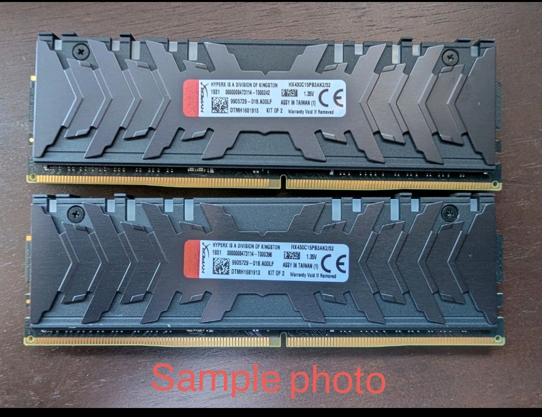 HyperX Predator RGB 32GB (2×16GB) DDR4-3000 – HX430C15PB3AK2/32