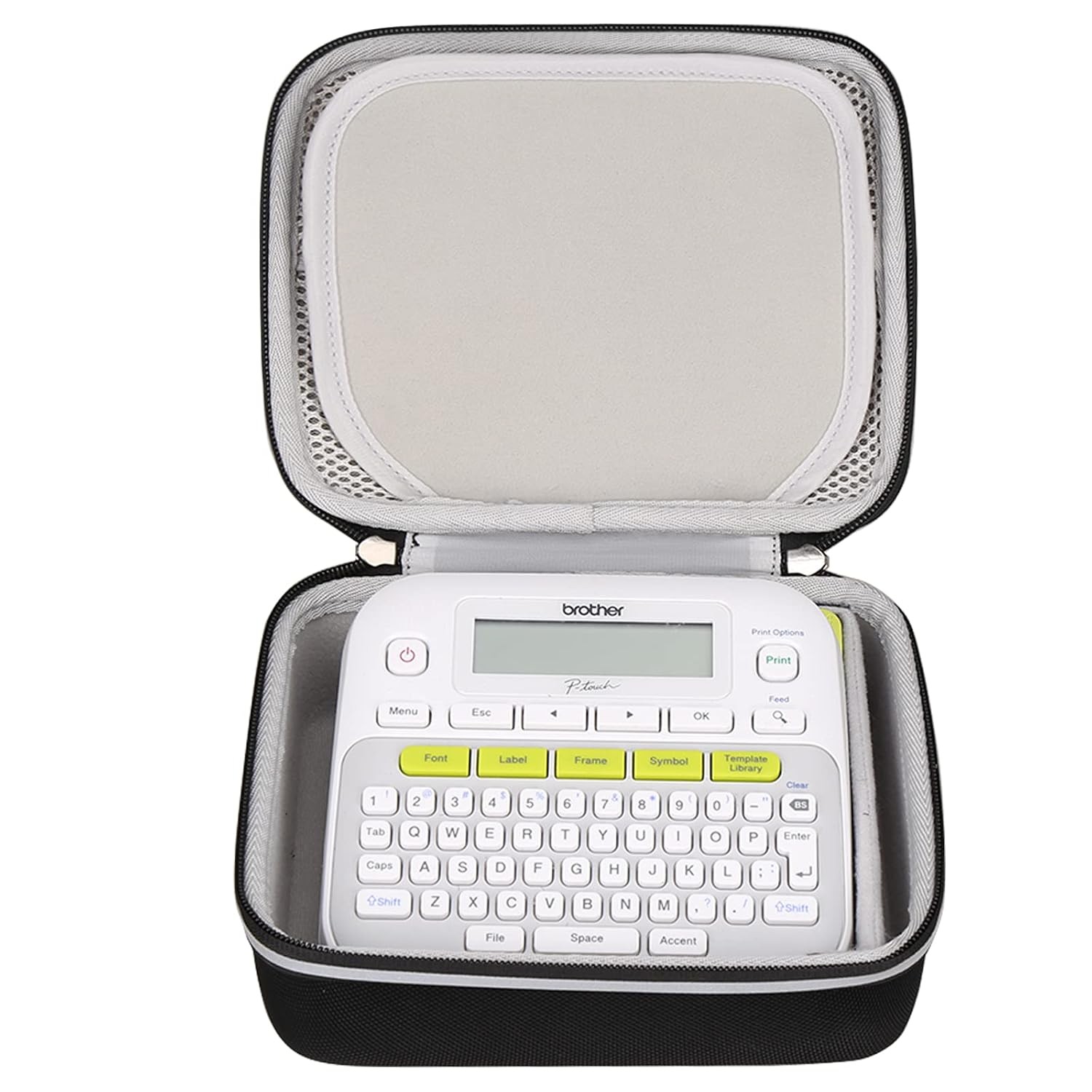 Brother P-Touch PTD210 PTD220 Hard Storage Carry Case Label Maker Protector