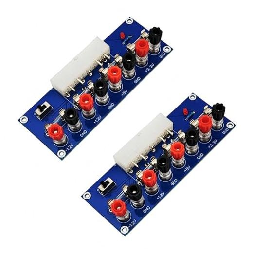 2PCS XH-M229 ATX Desktop PC Computer Chassis Power Supply Transfer Board 12V