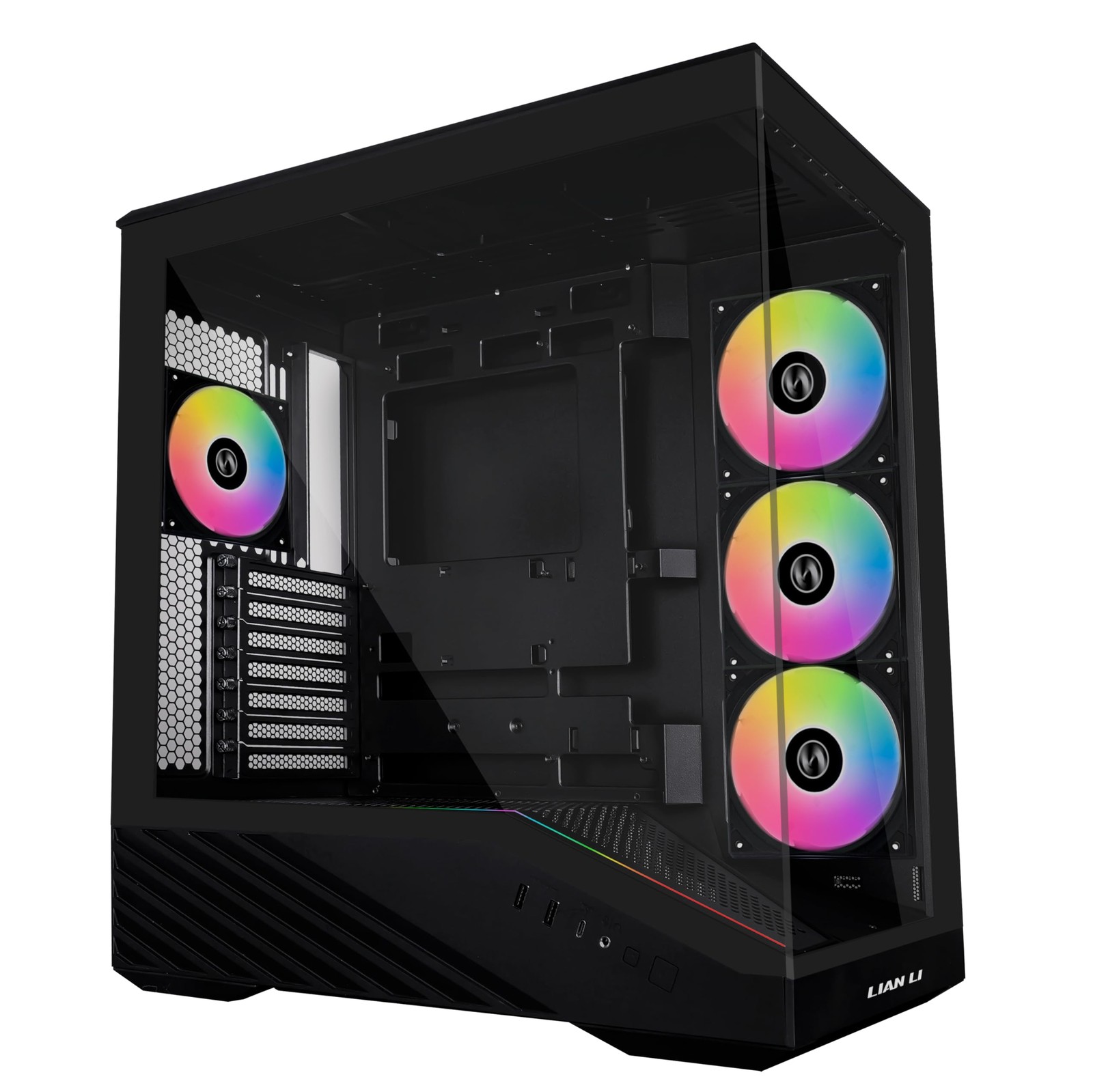 Lian Li V100-ATX Mid-Tower PC Case-Black-V100RX