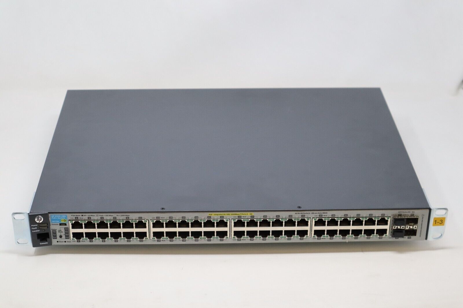 HP ProCurve 2530-48G PoE+ Switch - Fully Tested - 48 Ports Gigabit Ethernet