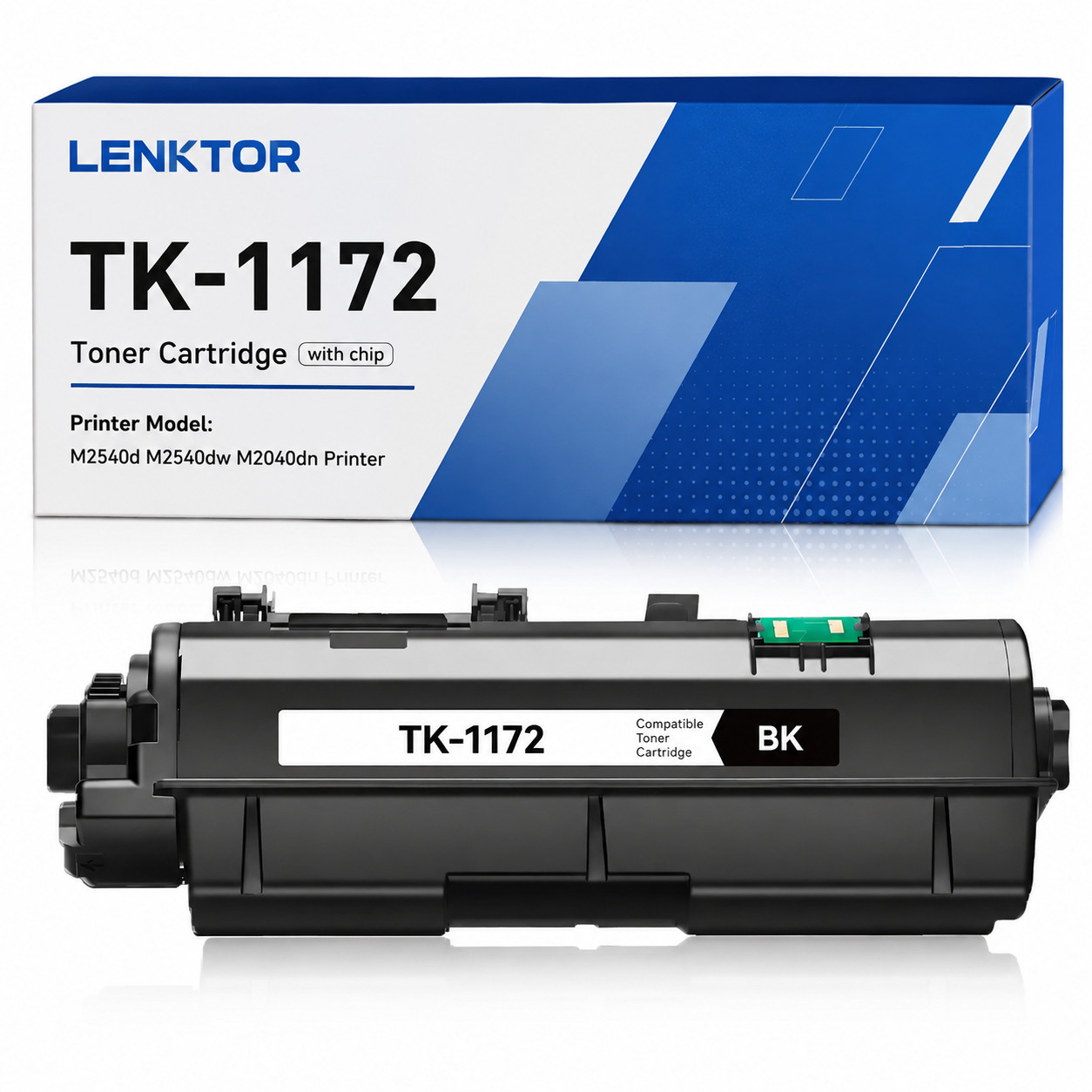 TK1172 1PK BK Toner Cartridge Replacement for ECOSYS M2040dn M2540dw M2640idw