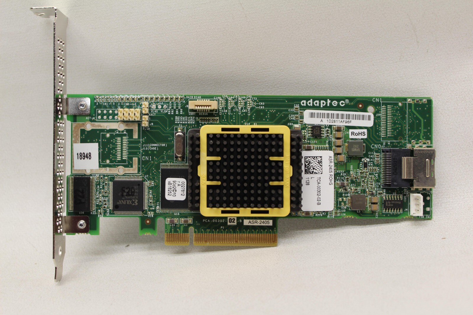 Adaptec ASR-2405 SAS SATA 4 port 3 GB/s 8x PCIE 2405 RAID Adapter