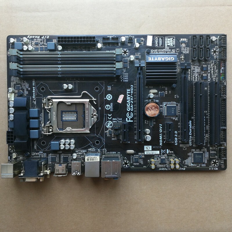 GIGABYTE GA-Z97-HD3 Rev 2.0 Motherboard Intel Z97 LGA 1150 ATX DDR3-