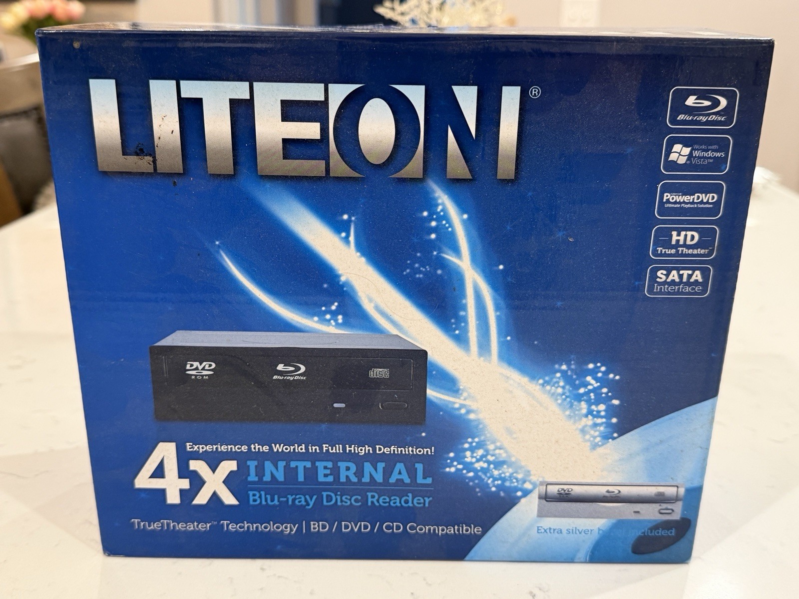 Lite-On iHOS104 5.25" Internal Blu-Ray Disc Drive BD-ROM DVD-ROM (iHOS104-08)