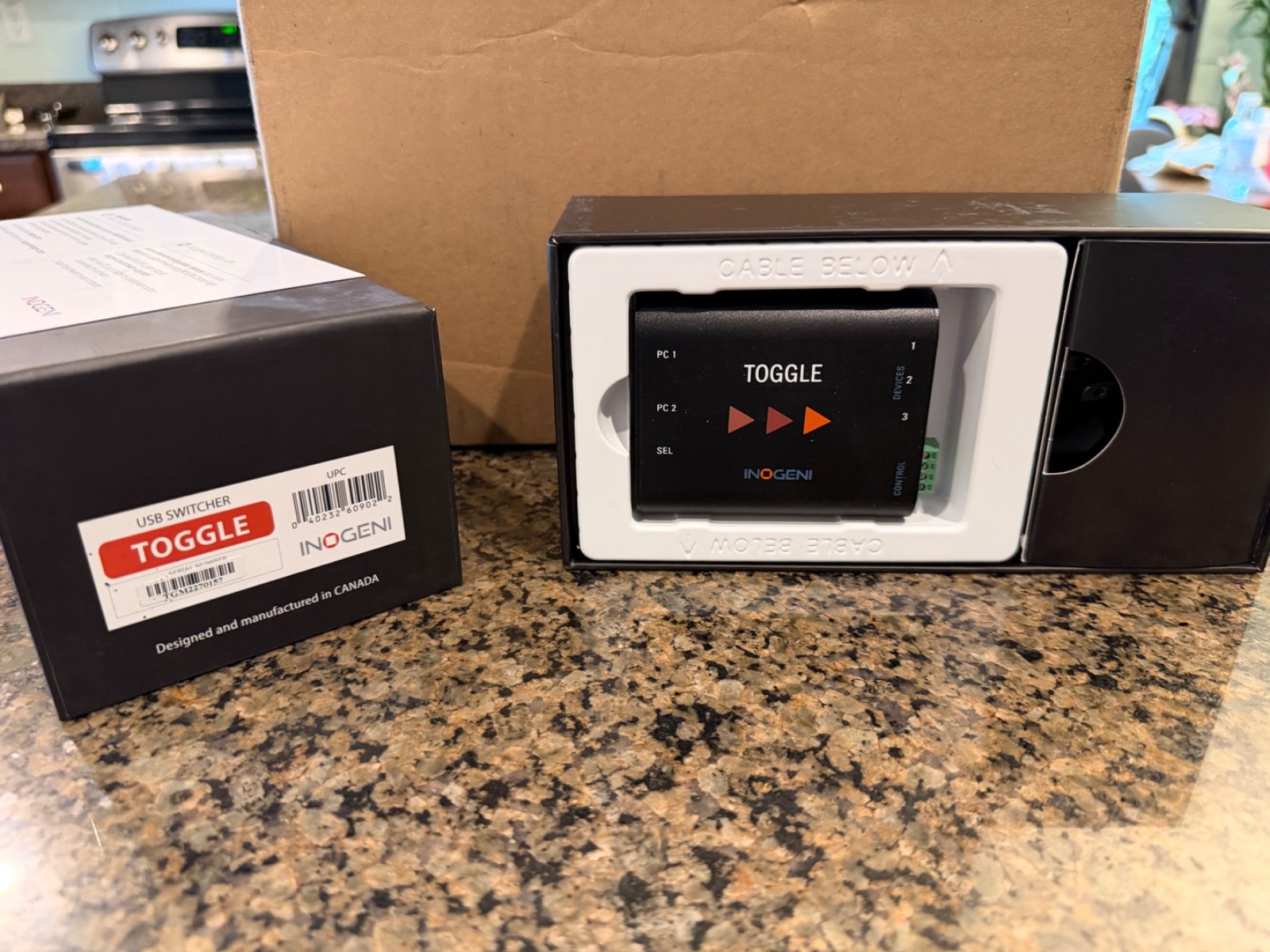 Inogeni USB Switcher TOGGLE  - NEW open box