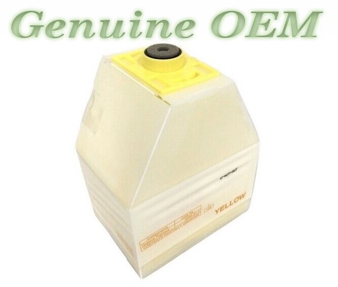 885373 Original OEM Ricoh Toner, Yellow Genuine Sealed