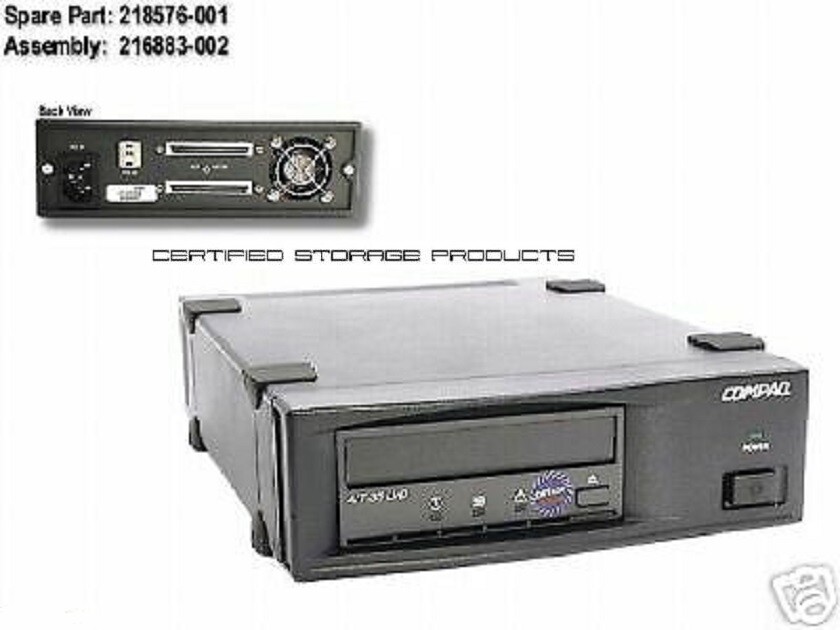 NEW HP COMPAQ AIT35 218576-001 Ext External Data Tape Drive KIT 216885-001