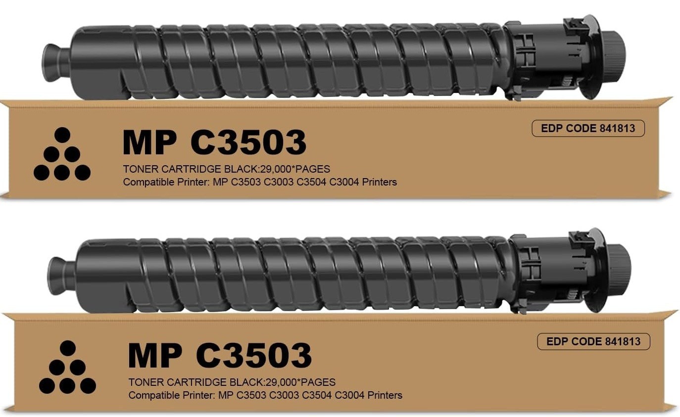 C3503 C3504 Toner Cartridge Ricoh Aficio Lanier Savin C3003 2-Set