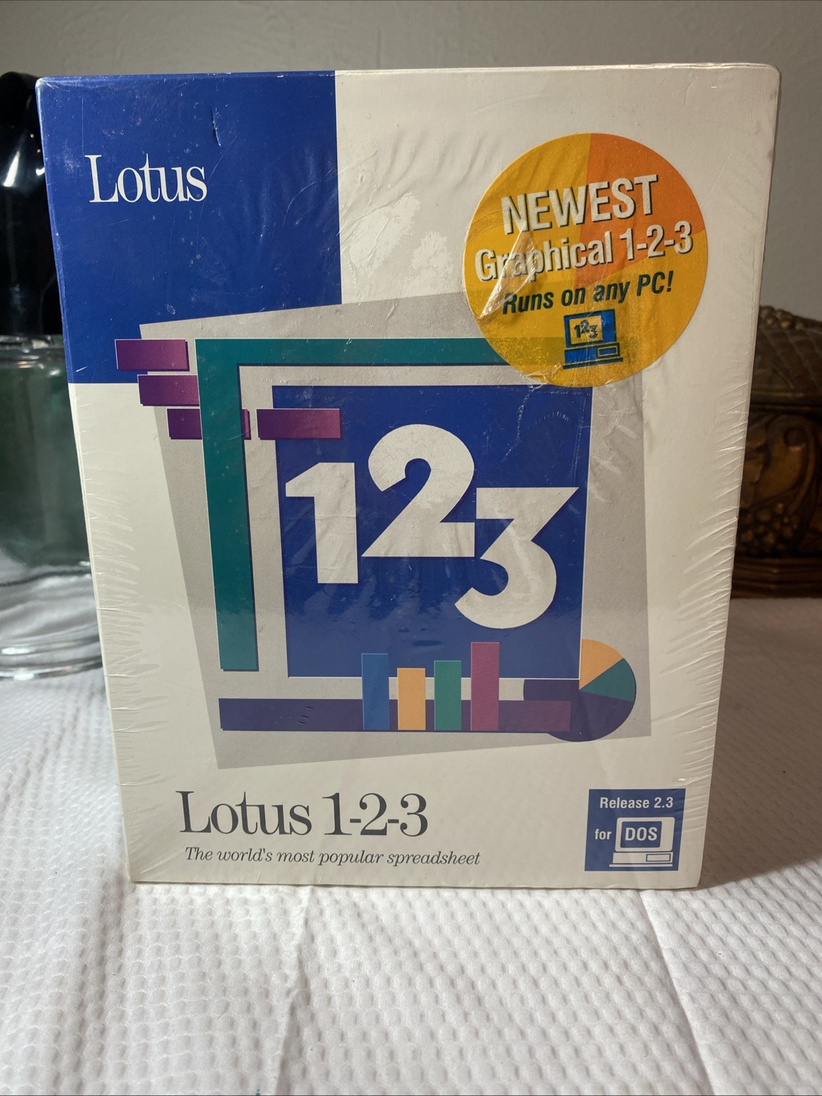 Lotus 123 For DOS Release 2.3 1991  Sealed  New