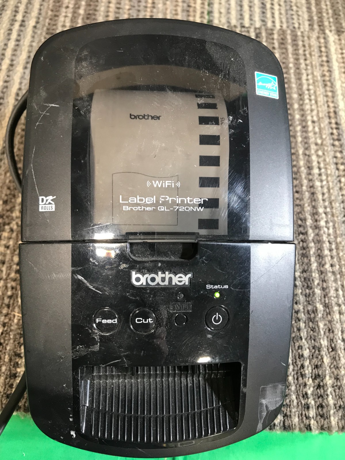 Brother QL-720NW Label Thermal Printer USB Ethernet wifi serial * W/AC