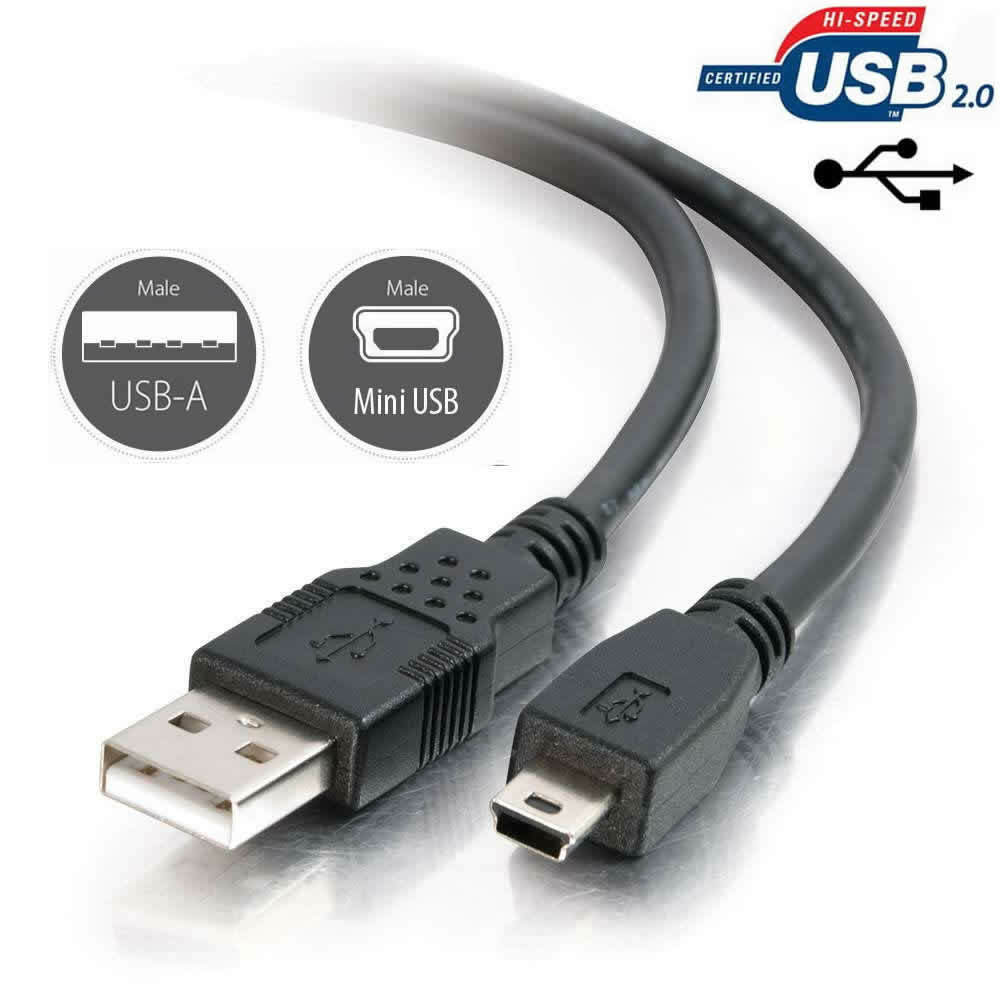 USB 2.0 PC Cable Cord for Toshiba Stor.E ALU 2 2.5” Portable External Hard Drive