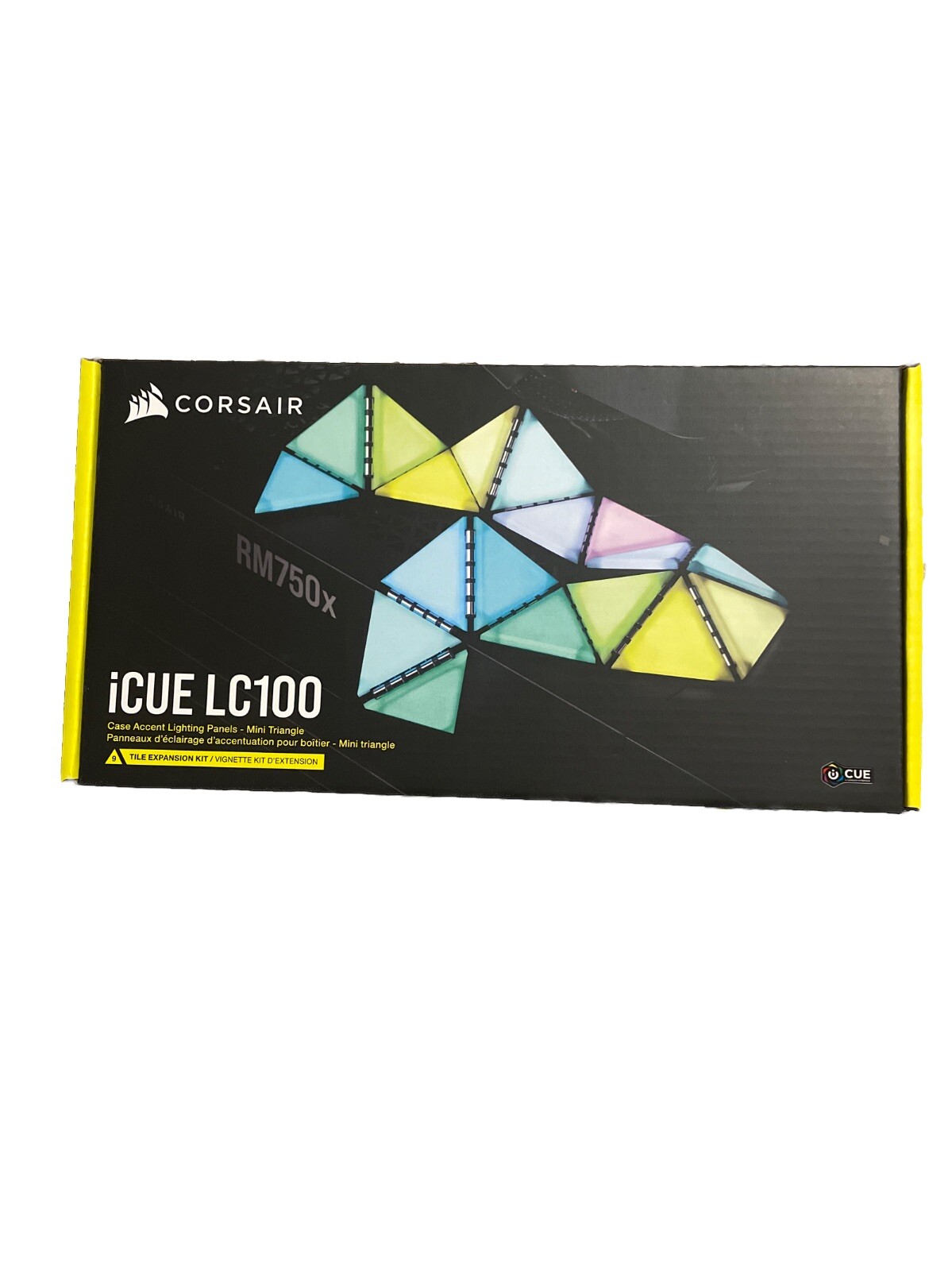 *NEW* CORSAIR iCUE LC100 Accent Lighting Panels- Mini Triangle- 9 Tile Expansion