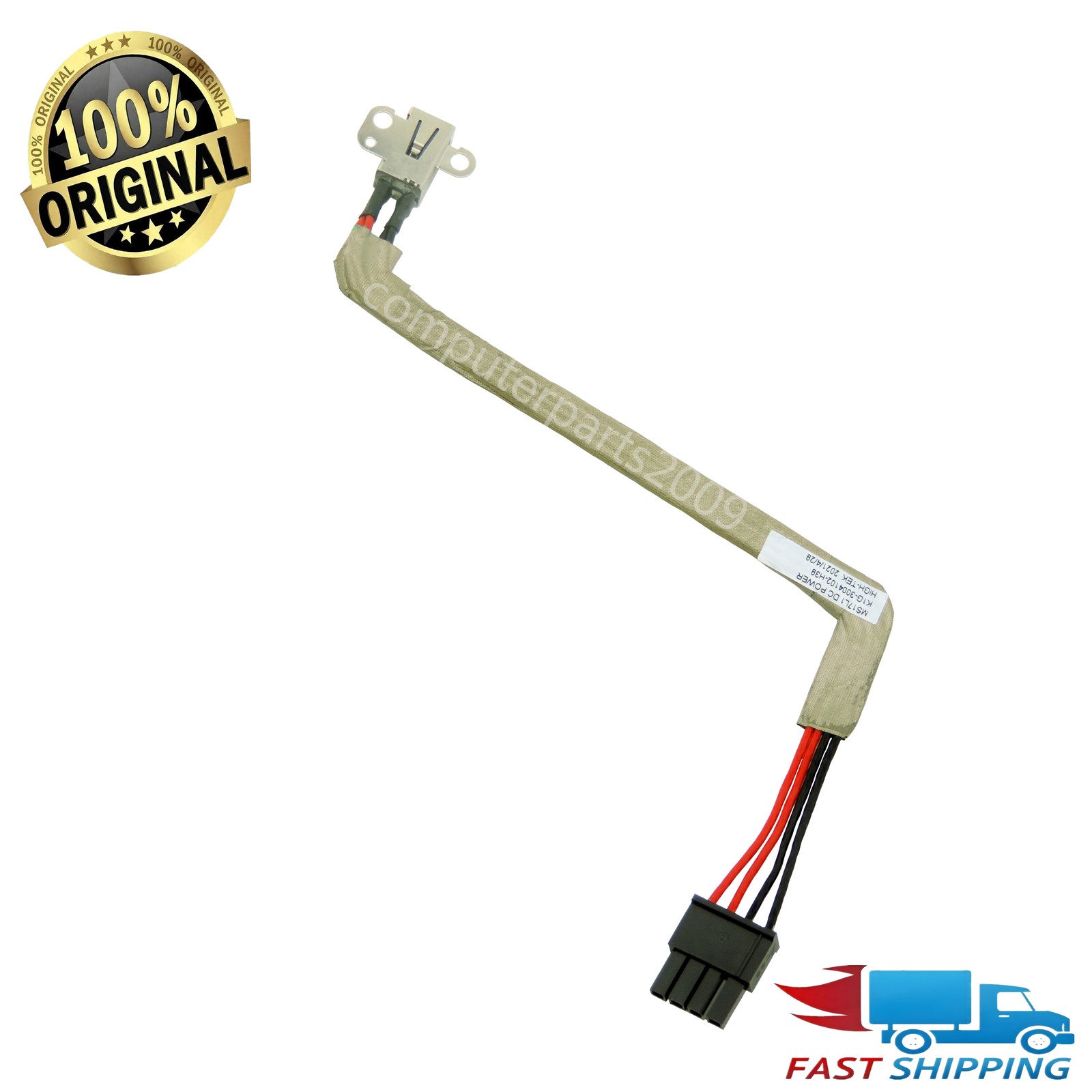 Original DC IN Power jack cable For MSI Katana GF76 11UC 11UD charging port