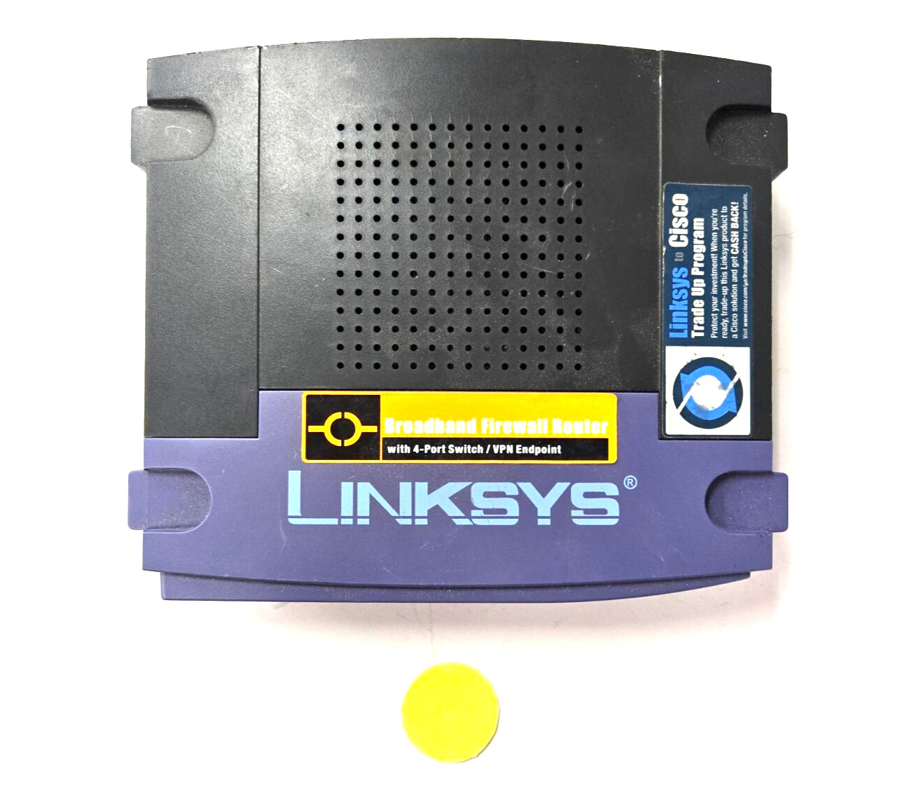 LINKSYS BROADBAND ROUTER WIRELESS-G 2.4 54MBPS 4-PORT SWITCH MODEL #BEFSX41