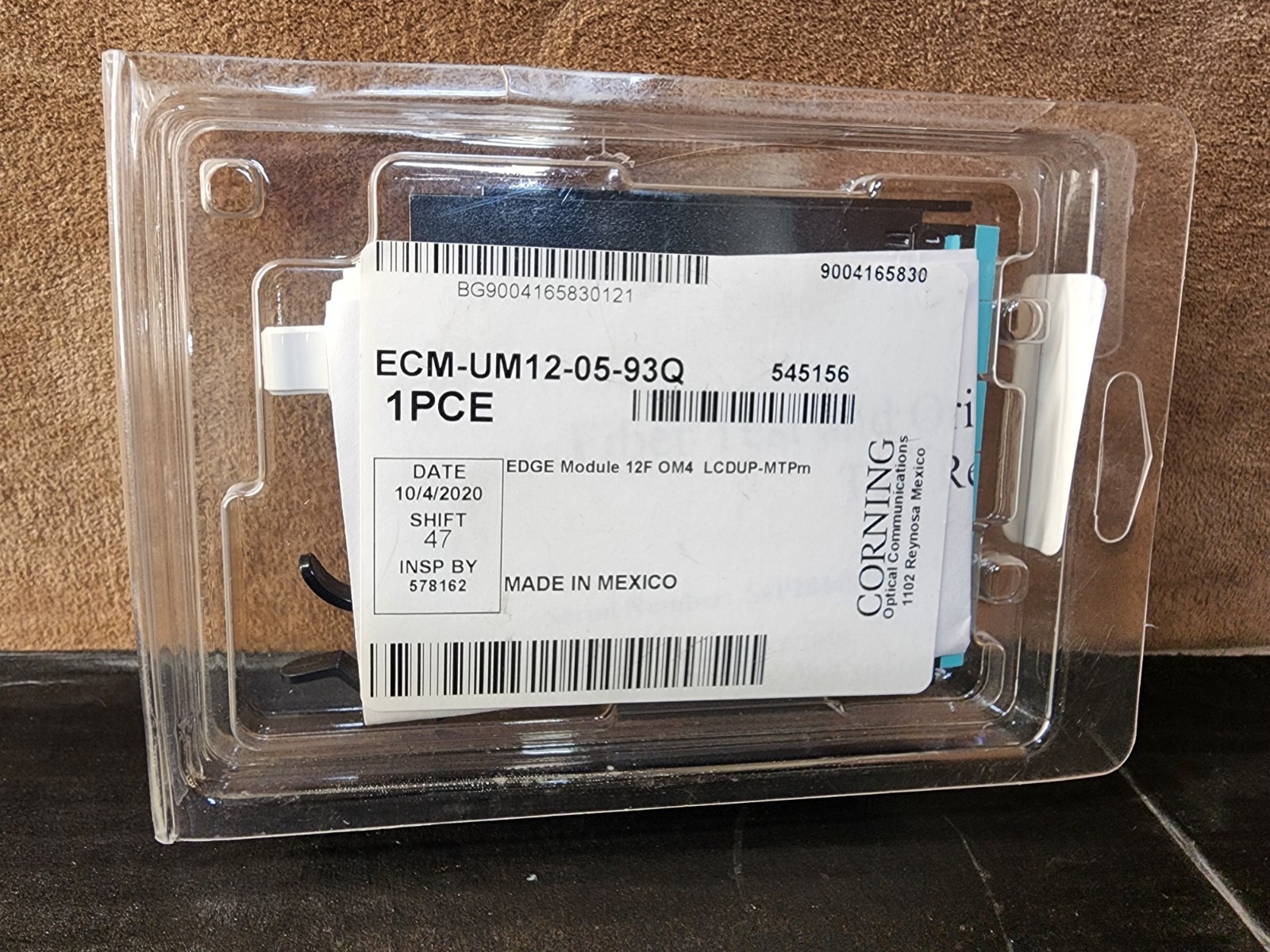 Corning ECM-UM12-05-93Q Edge Module LC Duplex to MTPm
