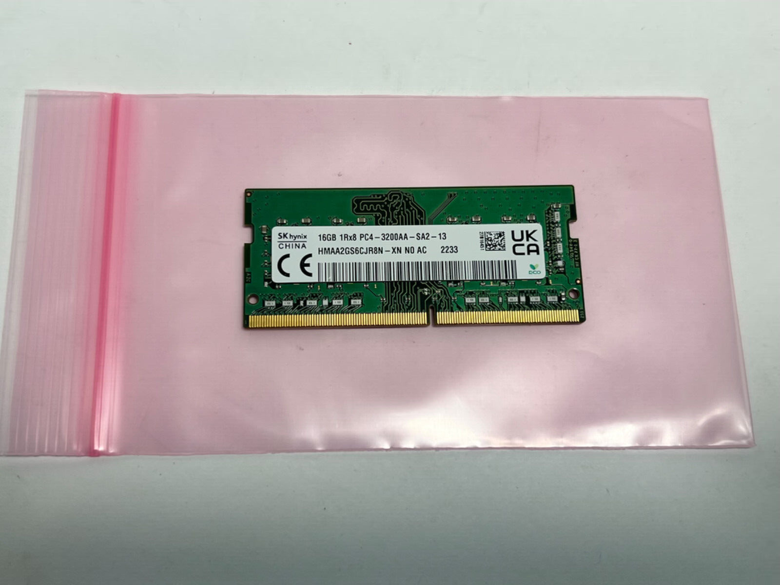SK Hynix HMAA2GS6CJR8N-XN 16GB DDR4 PC4-25600 3200MHz 1.2v - SODIMM- RAM ~ HVD