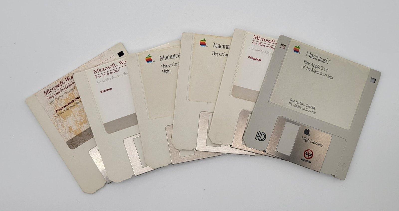 Vintage Apple Mac Misc. Floppy Disk Set, System Additions, Utilities, Network,