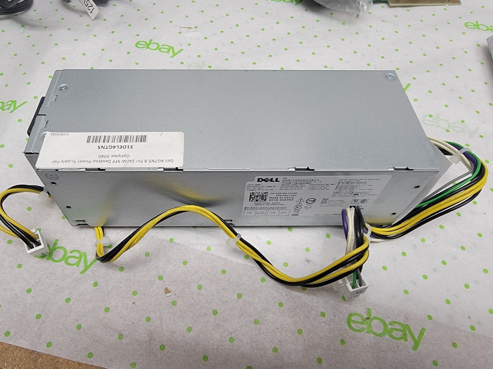Dell OptiPlex 7040 SFF 8 Pin 240W Desktop Power Supply 4GTN5