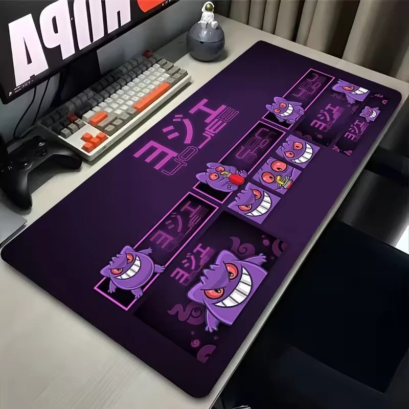 Purple Japan Cool Pokemon Gengar Gaming Mouse Pad Desk Mat Accessories