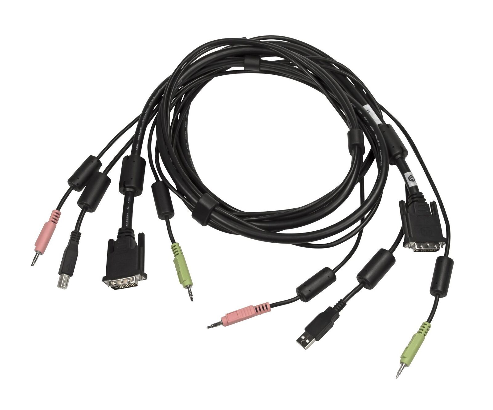 Avocent Kvm Cable - For Keyboard/mouse, Kvm Switch - 6 Ft - 1 X Dvi-i Video, 1 X