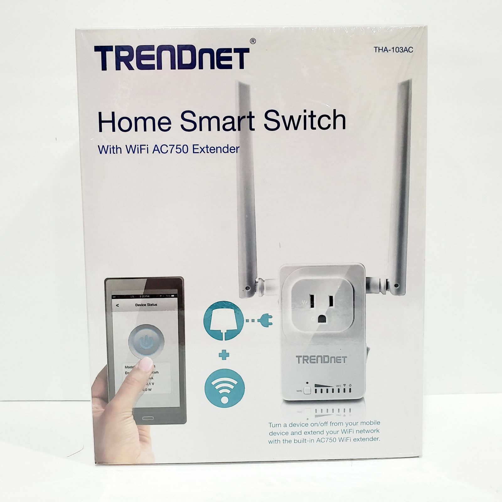 Trendnet Home Smart Switch with WiFi AC750 Extender - Wireless Booster Repeater 